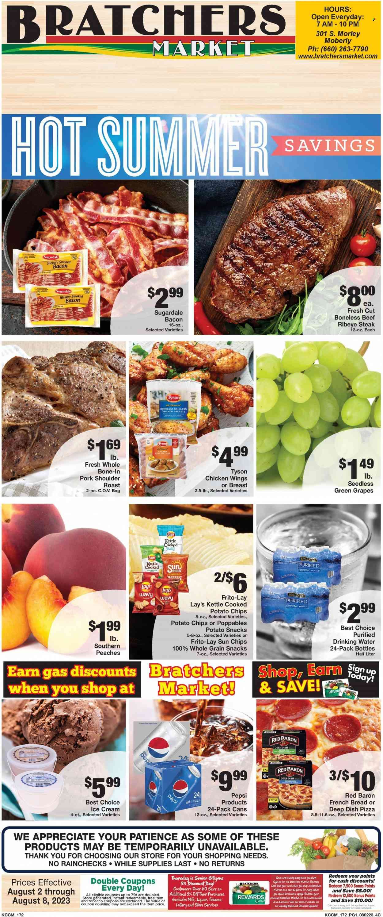 Bratchers Market (MO) Weekly Ad Flyer Specials August 2 to August 8, 2023