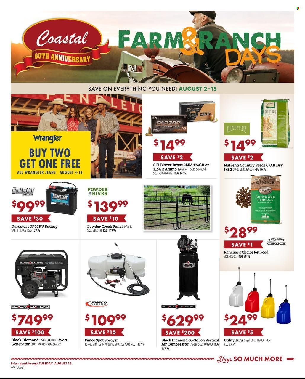 Coastal Farm & Ranch Weekly Ad Flyer Specials August 2 to August 15, 2023