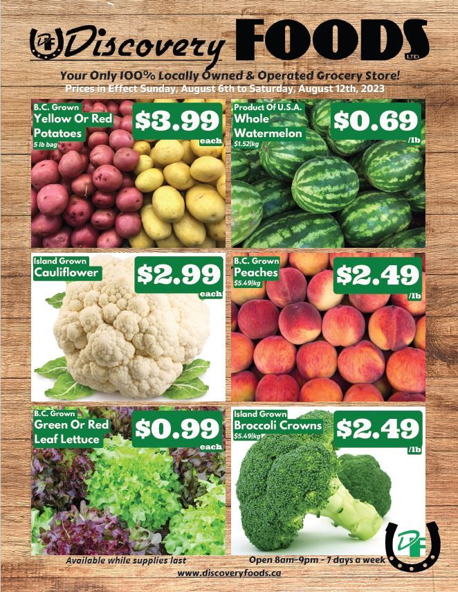 Discovery Foods Flyer August 6 to 12