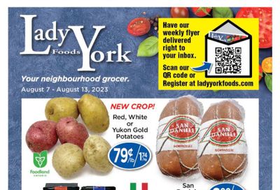 Lady York Foods Flyer August 7 to 13