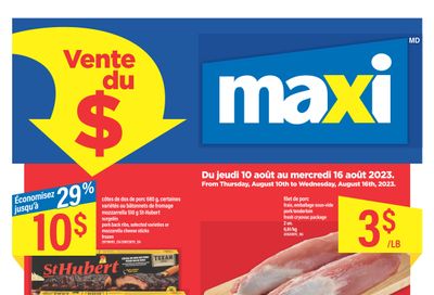 Maxi Flyer August 10 to 16