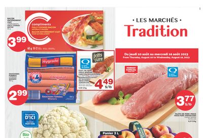 Marche Tradition (QC) Flyer August 10 to 16
