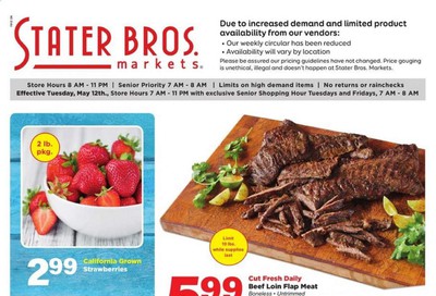 Stater Bros. Weekly Ad & Flyer May 13 to 19