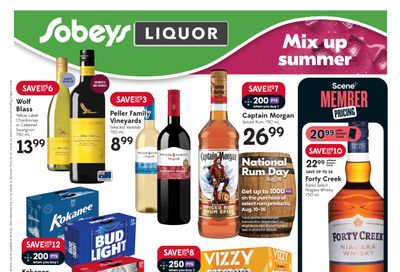 Sobeys (SK) Liquor Flyer August 10 to 16
