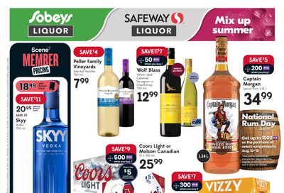 Sobeys/Safeway (AB) Liquor Flyer August 10 to 16