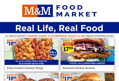M&M Food Market (Atlantic & West) Flyer August 10 to 16
