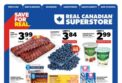 Real Canadian Superstore (West) Flyer August 10 to 16