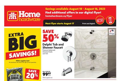 Home Hardware (ON) Flyer August 10 to 16