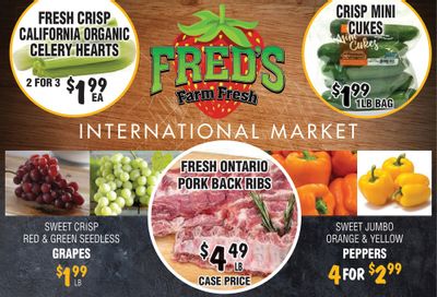 Fred's Farm Fresh Flyer August 9 to 15