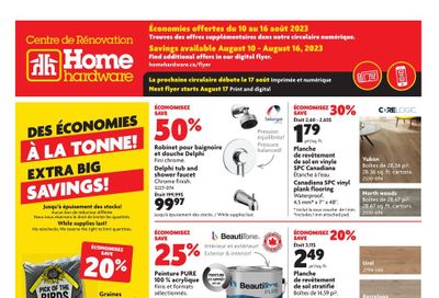 Home Hardware Building Centre (QC) Flyer August 10 to 16