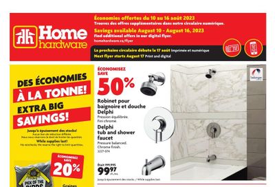 Home Hardware (QC) Flyer August 10 to 16