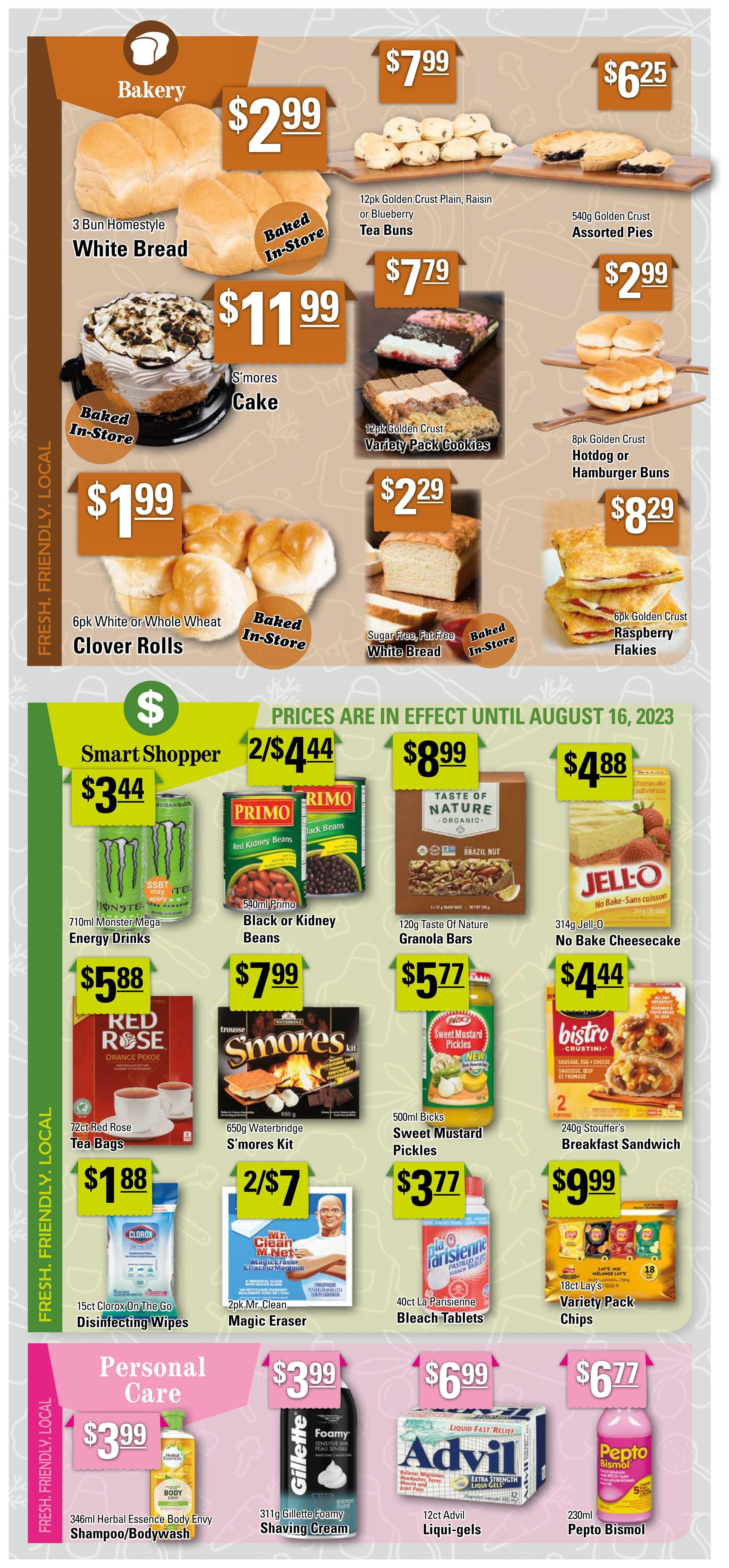 Powell's Supermarket Flyer August 10 to 16