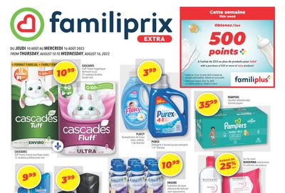 Familiprix Extra Flyer August 10 to 16