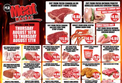 M.R. Meat Market Flyer August 10 to 17