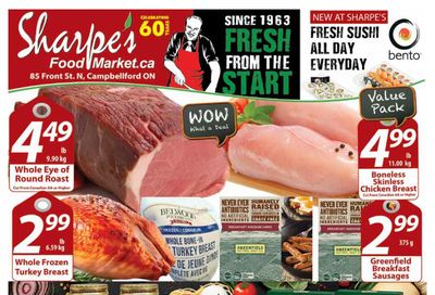 Sharpe's Food Market Flyer August 10 to 16