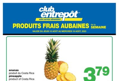 Wholesale Club (QC) Fresh Deals of the Week Flyer August 10 to 16