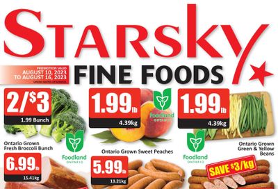 Starsky Foods Flyer August 10 to 16