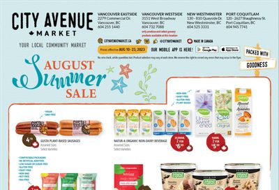City Avenue Market Flyer August 10 to 23