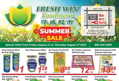 Fresh Win Foodmart Flyer August 11 to 17