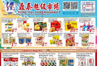 Tone Tai Supermarket Flyer August 11 to 17