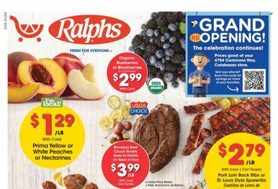 Ralphs (CA) Weekly Ad Flyer Specials August 9 to August 15, 2023