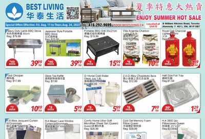 Best Living Flyer August 11 to 24