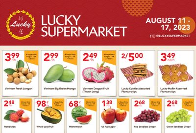 Lucky Supermarket (Surrey) Flyer August 11 to 17