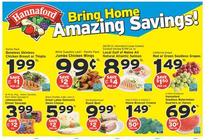 Hannaford (NY) Weekly Ad Flyer Specials August 6 to August 12, 2023