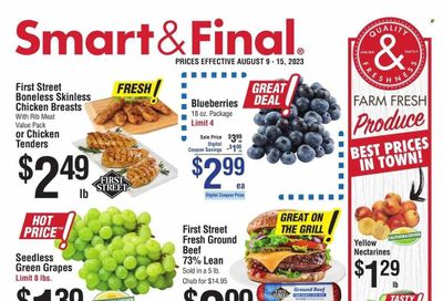 Smart & Final (CA) Weekly Ad Flyer Specials August 9 to August 15, 2023