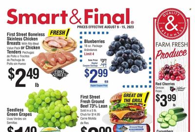 Smart & Final (CA) Weekly Ad Flyer Specials August 9 to August 15, 2023
