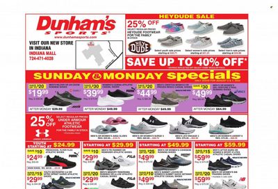 Dunham's Sports (PA) Weekly Ad Flyer Specials August 5 to August 10, 2023