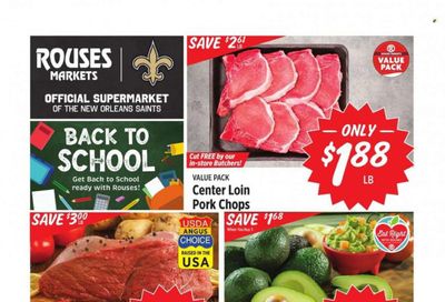 Rouses Markets (AL) Weekly Ad Flyer Specials August 9 to August 16, 2023