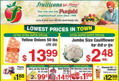 Fruiticana (Greater Vancouver) Flyer August 11 to 16