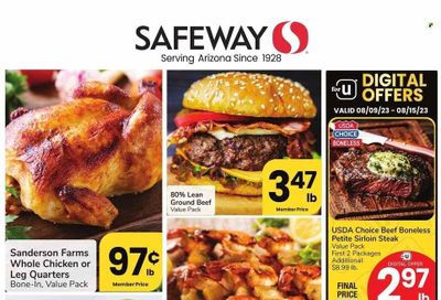 Safeway (AZ) Weekly Ad Flyer Specials August 9 to August 15, 2023