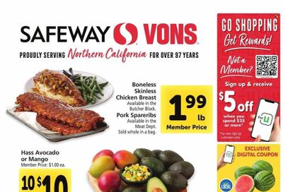 Safeway (CA) Weekly Ad Flyer Specials August 9 to August 15, 2023