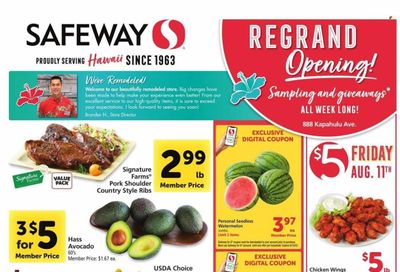 Safeway (HI) Weekly Ad Flyer Specials August 9 to August 15, 2023