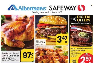 Safeway (NM) Weekly Ad Flyer Specials August 9 to August 15, 2023