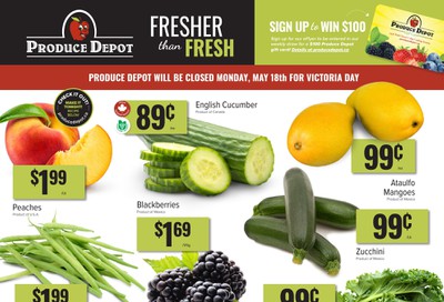 Produce Depot Flyer May 13 to 19