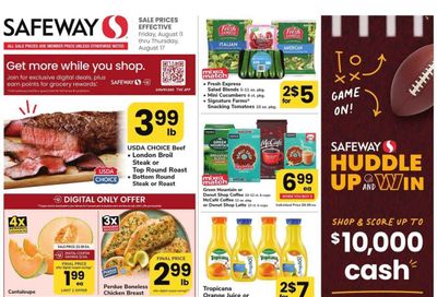 Safeway (DC, MD) Weekly Ad Flyer Specials August 11 to August 17, 2023