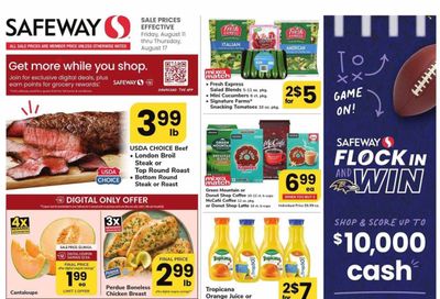 Safeway (DE) Weekly Ad Flyer Specials August 11 to August 17, 2023