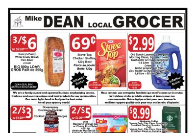 Mike Dean Local Grocer Flyer August 11 to 17
