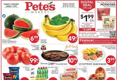 Pete's Fresh Market (IL) Weekly Ad Flyer Specials August 9 to August 15, 2023