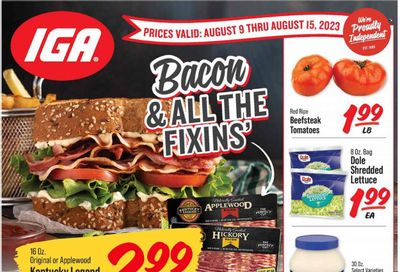 IGA (OH) Weekly Ad Flyer Specials August 9 to August 15, 2023