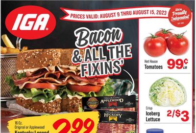 IGA (KY) Weekly Ad Flyer Specials August 9 to August 15, 2023