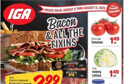 IGA (AL) Weekly Ad Flyer Specials August 9 to August 15, 2023