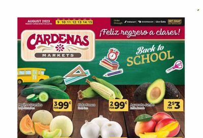 Cardenas (CA, NV) Weekly Ad Flyer Specials August 9 to August 15, 2023