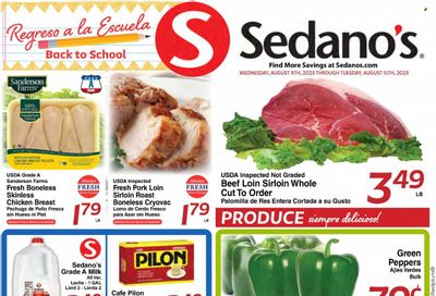 Sedano's (FL) Weekly Ad Flyer Specials August 9 to August 15, 2023