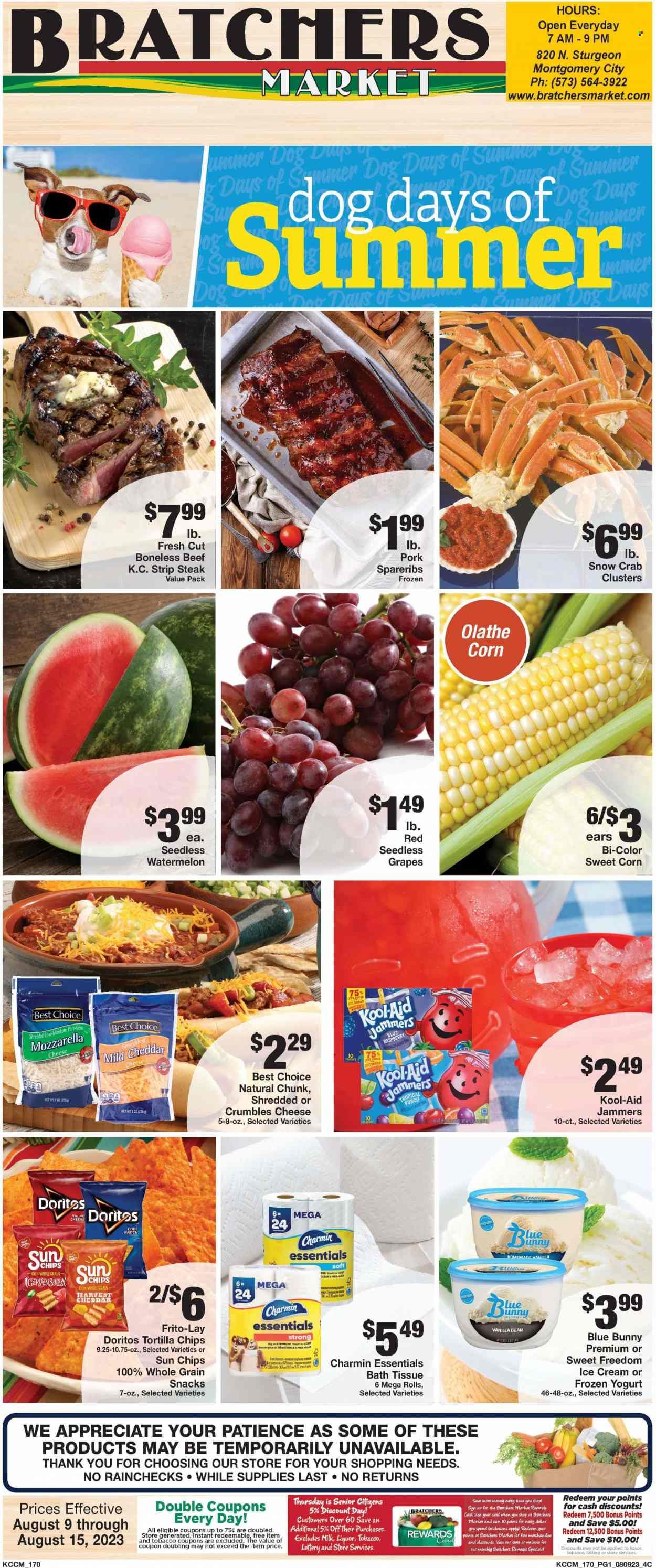 Bratchers Market (MO) Weekly Ad Flyer Specials August 9 to August 15, 2023