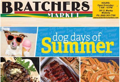 Bratchers Market (MO) Weekly Ad Flyer Specials August 9 to August 15, 2023