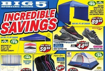 Big 5 (AZ, CA, CO, ID, NM, OR, UT, WA) Weekly Ad Flyer Specials August 11 to August 12, 2023